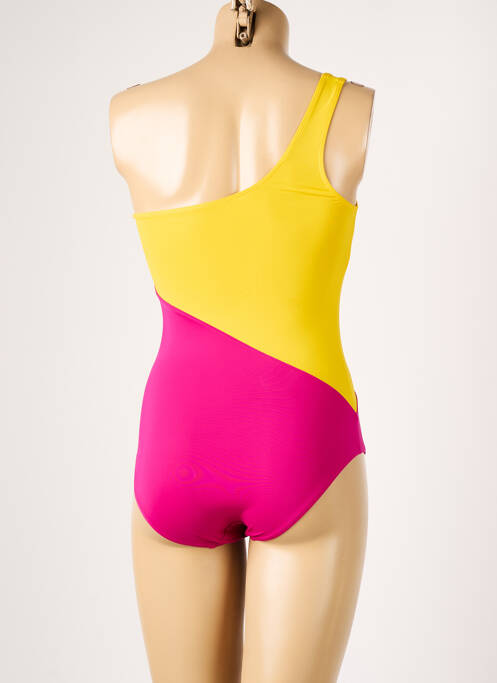 Maillot de bain 1 pièce jaune AUBADE pour femme