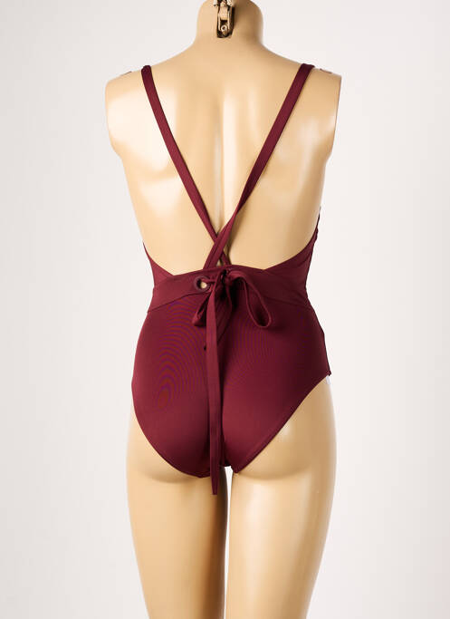 Maillot de bain 1 pièce rouge PRINCESSE TAM-TAM pour femme