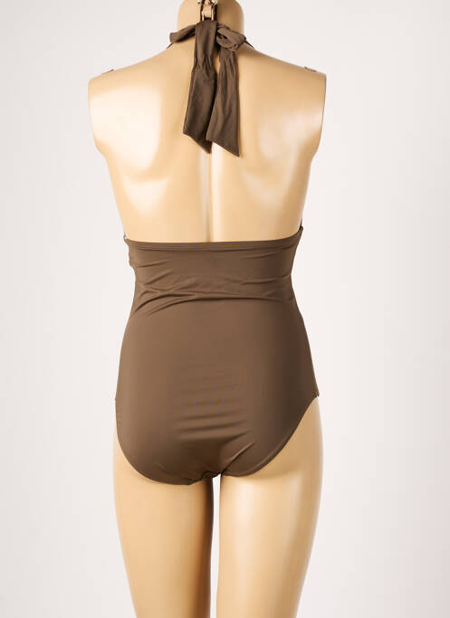 Maillot de bain 1 pièce vert AUBADE pour femme