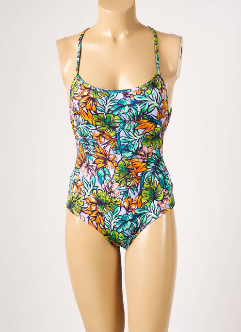 Maillot de bain 1 pièce vert PRINCESSE TAM-TAM pour femme