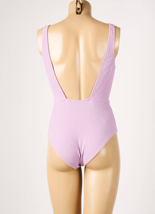 Maillot de bain 1 pièce stretch violet PRINCESSE TAM-TAM femme