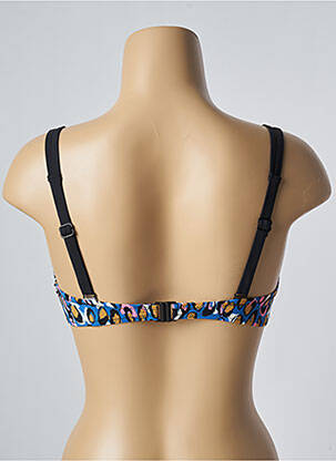 Haut de maillot de bain haut soutien-gorge moulé haut soutien-gorge moulé bleu BELCOR femme