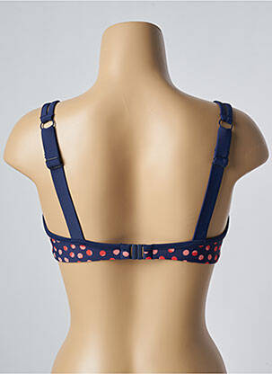 Haut de maillot de bain haut soutien-gorge moulé haut soutien-gorge moulé bleu BESTFORM femme