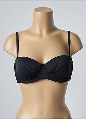 Haut de maillot de bain haut soutien-gorge moulé haut soutien-gorge moulé noir BELCOR femme