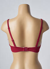 Haut de maillot de bain rouge BELCOR pour femme seconde vue