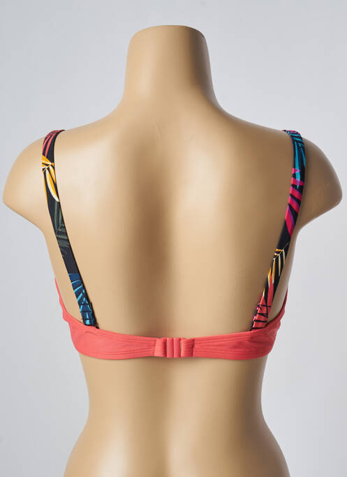 Haut de maillot de bain stretch haut soutien-gorge emboitant orange BESTFORM femme