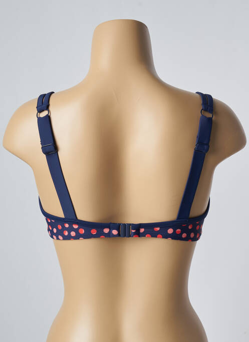Haut de maillot de bain haut soutien-gorge moulé haut soutien-gorge moulé bleu BESTFORM femme
