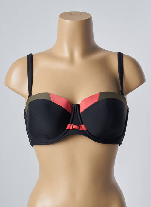 Haut de maillot de bain haut soutien-gorge moulé haut soutien-gorge moulé noir BESTFORM femme