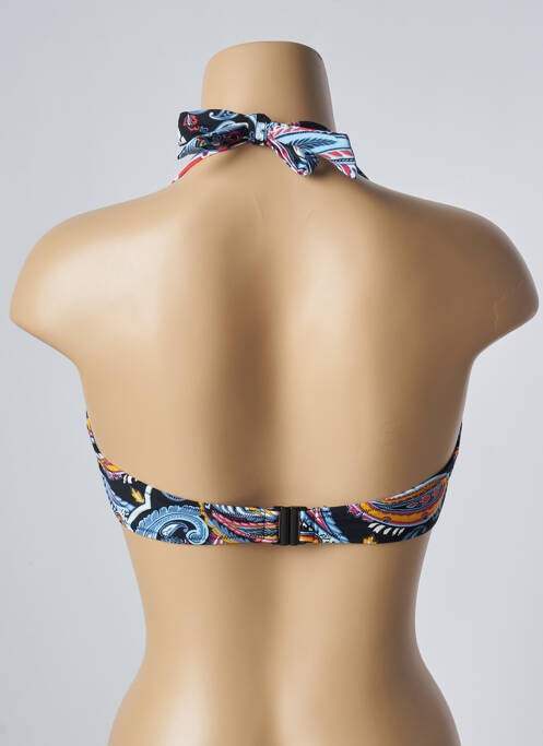 Haut de maillot de bain noir BELCOR pour femme