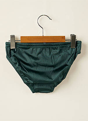 Slip de bain broderie vert SPEEDO garçon