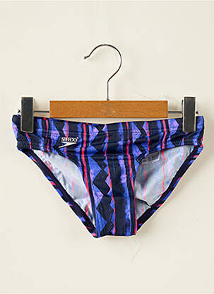 Slip de bain stretch violet SPEEDO garçon
