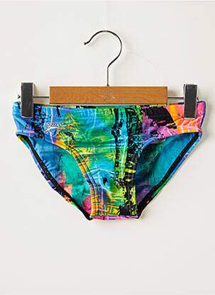 Slip de bain stretch vert SPEEDO garçon