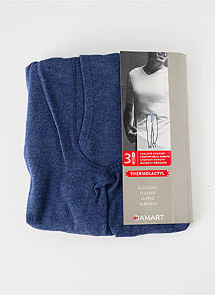 Pyjama bas pantalon bleu DAMART homme
