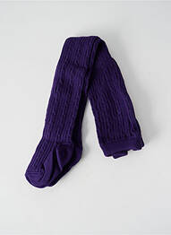 Collants stretch violet MAXIMO fille