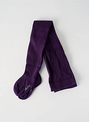 Collants stretch violet MAXIMO fille