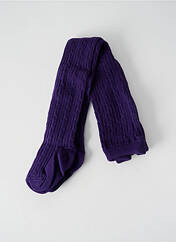 Collants violet MAXIMO pour fille seconde vue