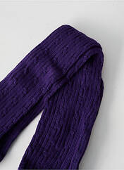 Collants violet MAXIMO pour fille seconde vue
