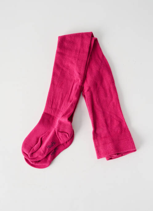Collants stretch rose MAXIMO fille