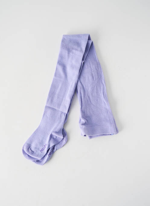 Collants stretch violet MAXIMO fille