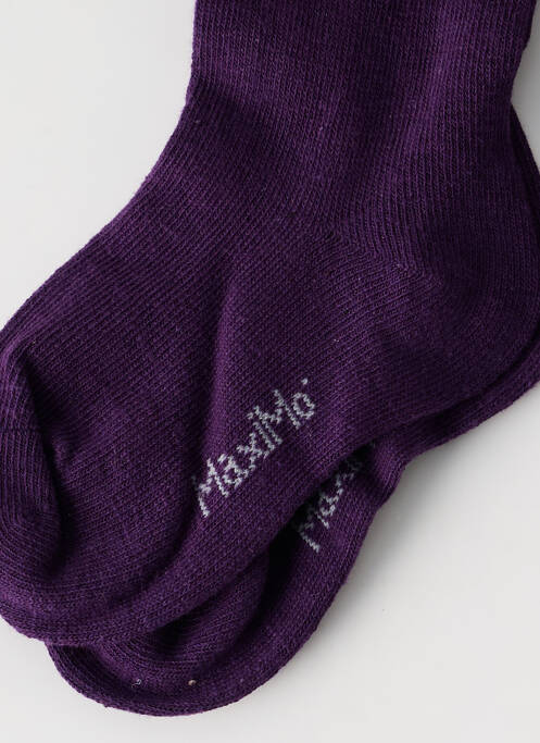 Collants violet MAXIMO pour fille