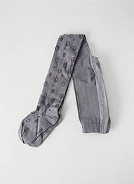 Collants imprimé fantaisie gris MAXIMO fille
