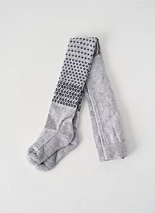 Collants imprimé fantaisie gris MAXIMO fille