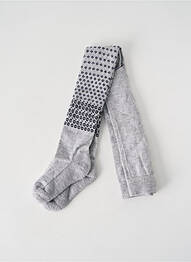 Collants imprimé fantaisie gris MAXIMO fille