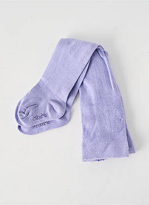 Collants stretch violet MAXIMO fille