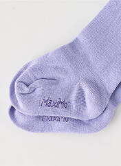 Collants violet MAXIMO pour fille seconde vue