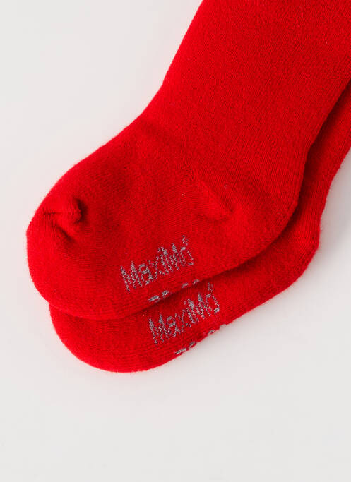 Collants rouge MAXIMO pour fille