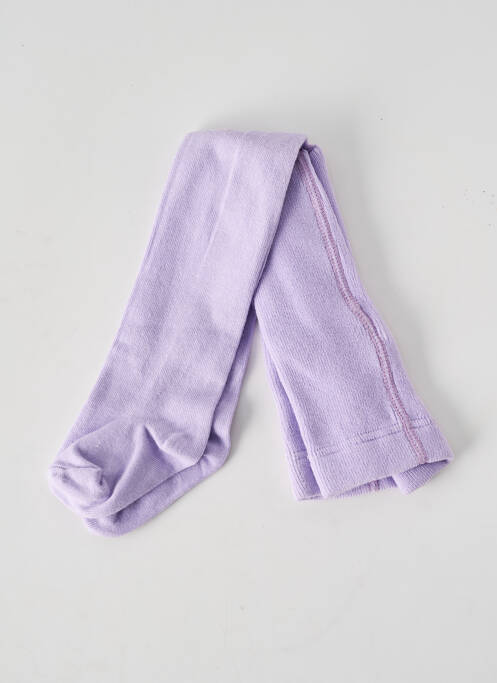 Collants stretch violet MAXIMO fille