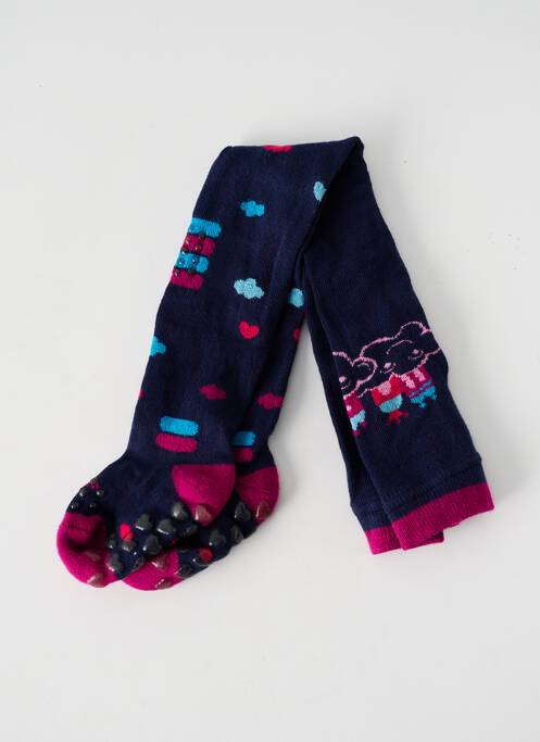 Collants bleu MAXIMO pour fille
