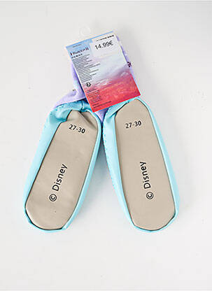 Chaussons/pantoufles bout rond bout rond bleu DISNEY fille