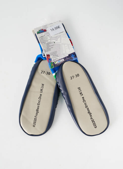 Chaussons/Pantoufles bleu PJ MASKS pour garçon