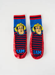 Chaussons/Pantoufles rouge FIREMAN SAM pour garçon seconde vue