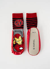 Chaussons/Pantoufles rouge MARVEL pour garçon seconde vue