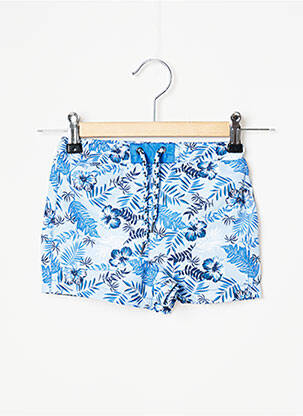 Short de bain tissage imperméable bleu SERGENT MAJOR garcon