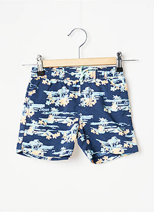 Short de bain imprimé tie and dye bleu SERGENT MAJOR garcon