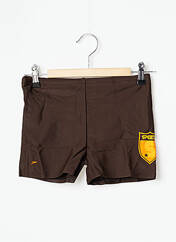 Short de bain marron SPEEDO pour garçon seconde vue