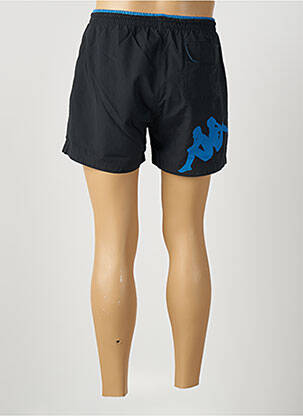 Short de bain fermeture liens à nouer noir KAPPA homme