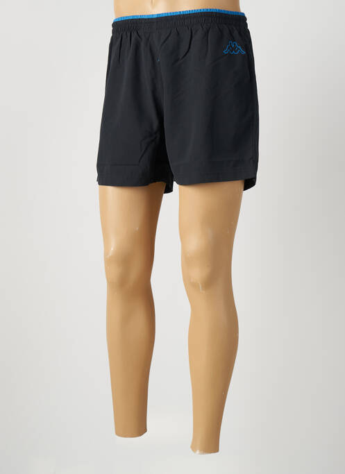 Short de bain noir KAPPA pour homme