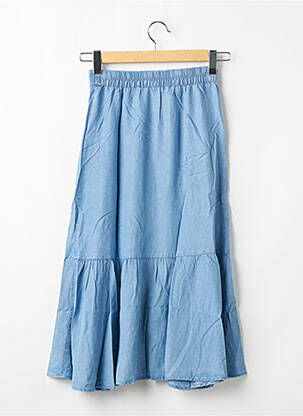 Jupe mi-longue taille normale bleu SALSA femme