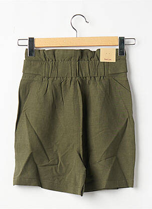 Short coupe fluide taille haute vert SALSA femme