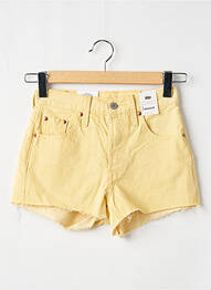 Short taille normale taille normale jaune LEVIS femme