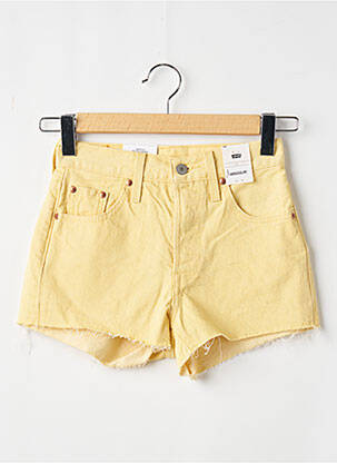 Short taille normale taille normale jaune LEVIS femme