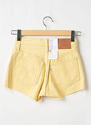 Short taille normale taille normale jaune LEVIS femme