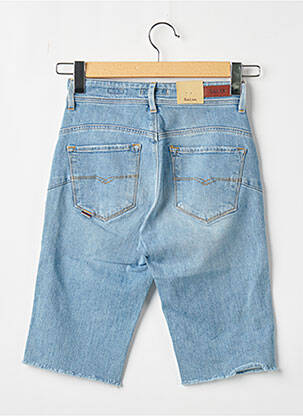 Bermuda taille haute taille haute bleu SALSA femme