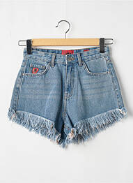 Short poches bleu LOIS femme