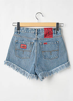 Short poches bleu LOIS femme