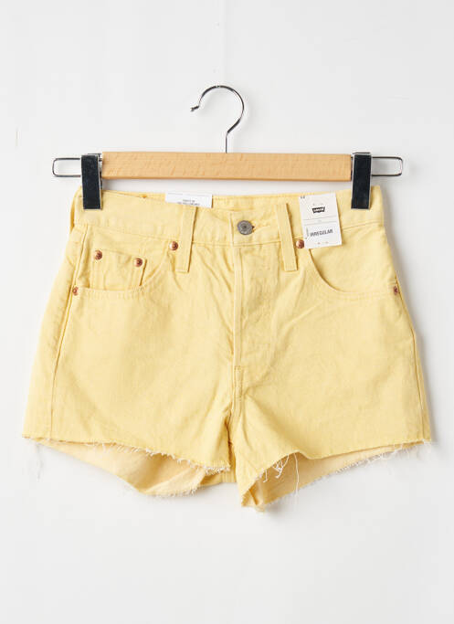 Short jaune LEVIS pour femme